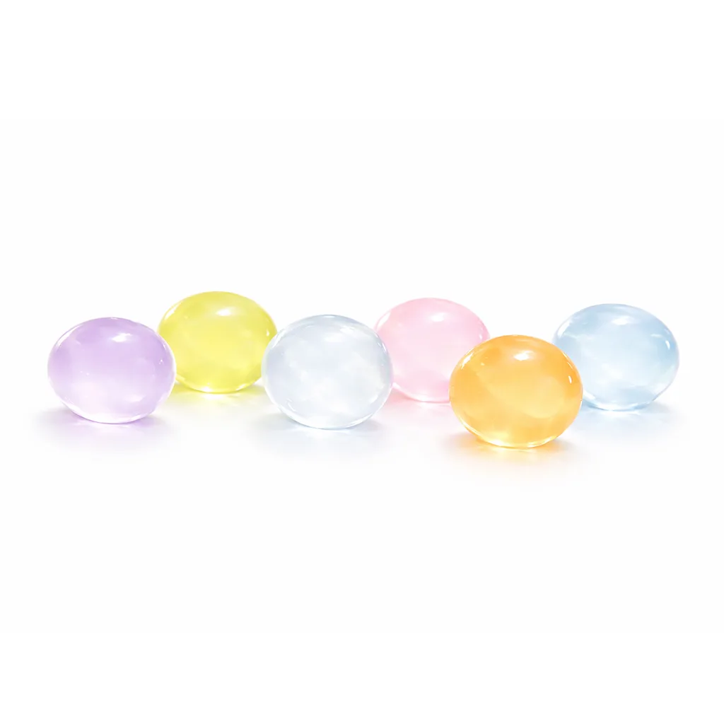 kneadyo jelly clear product handcrafted stressball relief toy