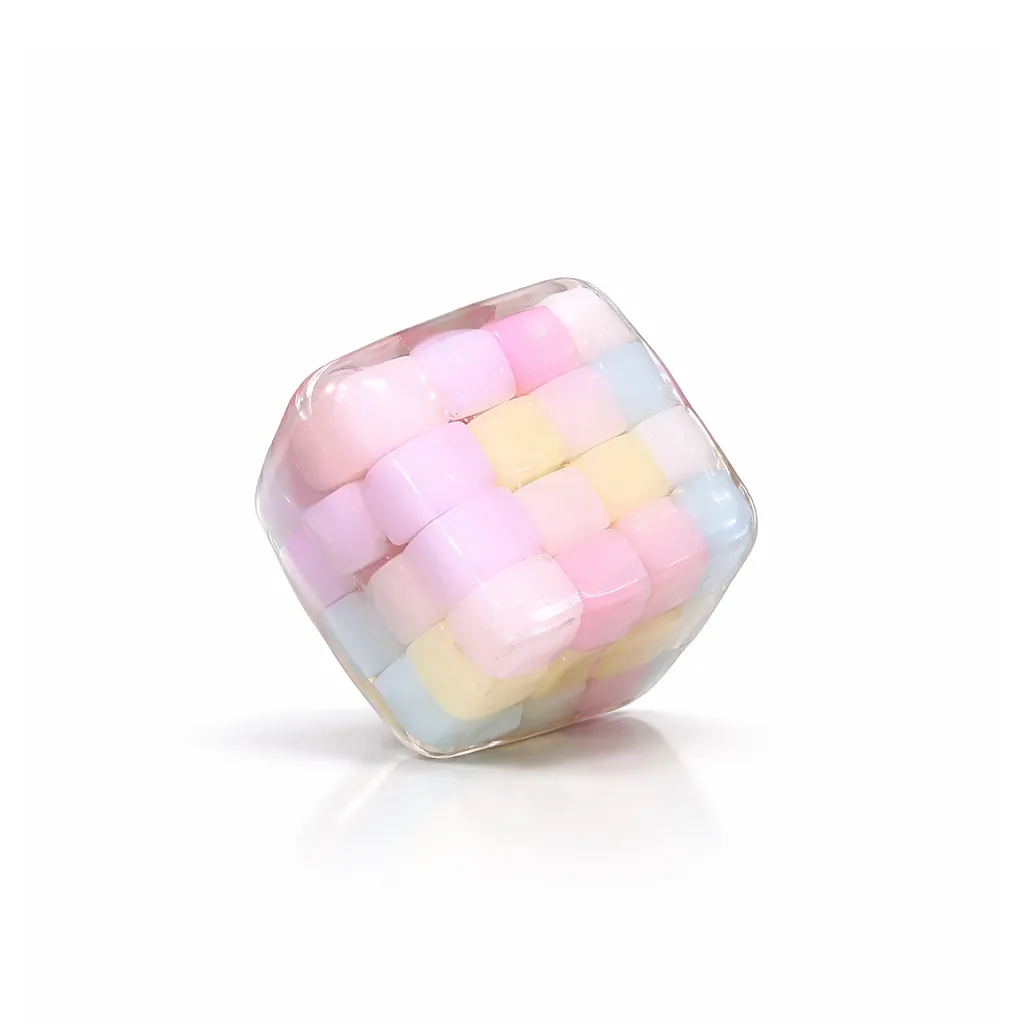 kneadyo cube handcrafted stressball relief toy