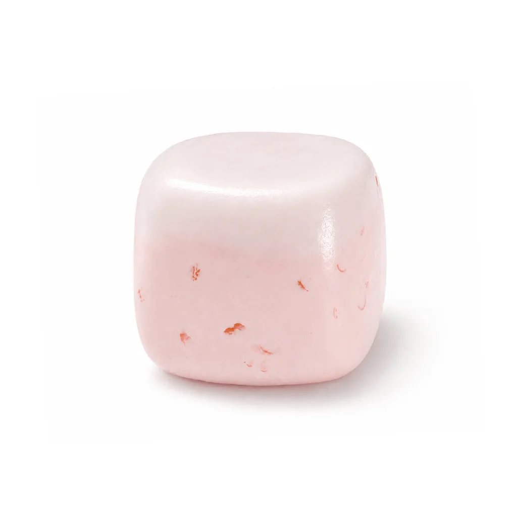 kneadyo blush berry cube handcrafted stressball relief toy